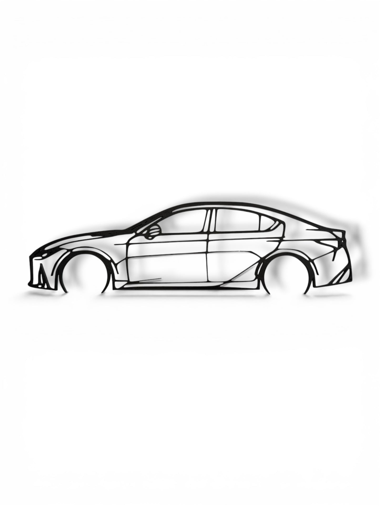 Lexus 4IS Wall Art Silhouette