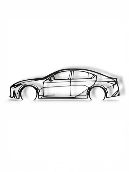Lexus 4IS Wall Art Silhouette