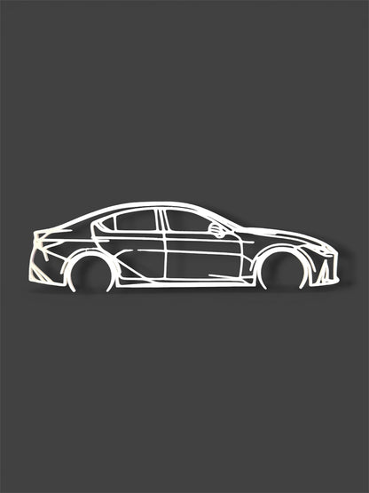Lexus 4IS Wall Art Silhouette