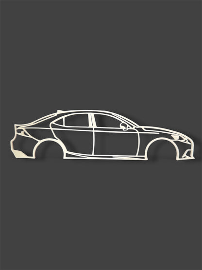 Lexus 3IS Wall Art Silhouette