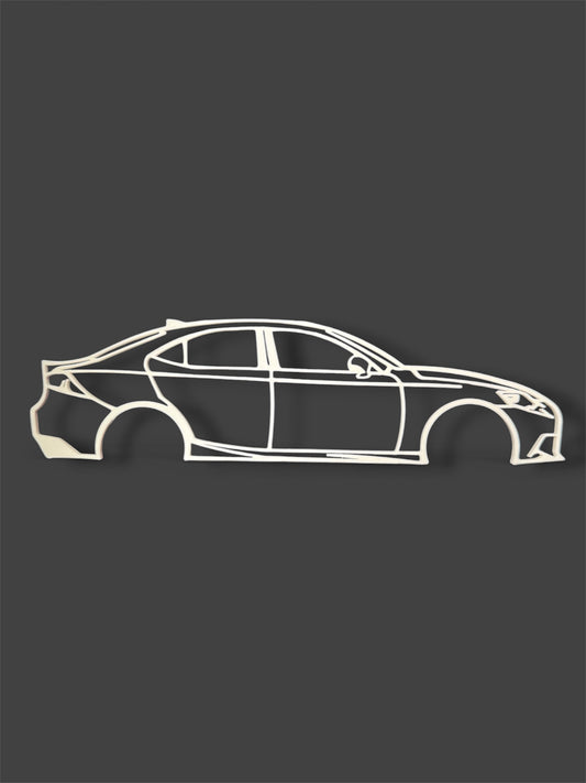 Lexus 3IS Wall Art Silhouette
